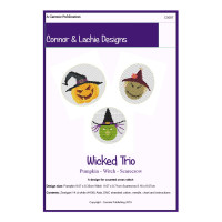 Wicked Halloween cross stitch 3 chart pack